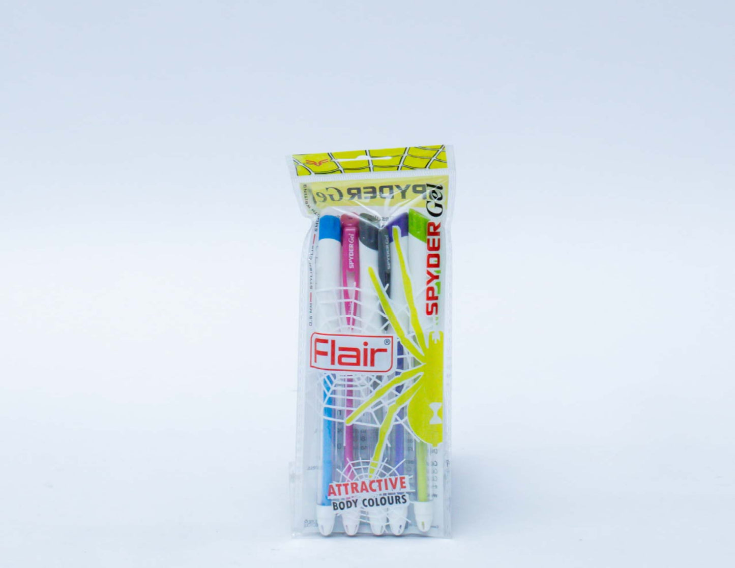 Flair Spyder Gel Pen (Pack of 5)