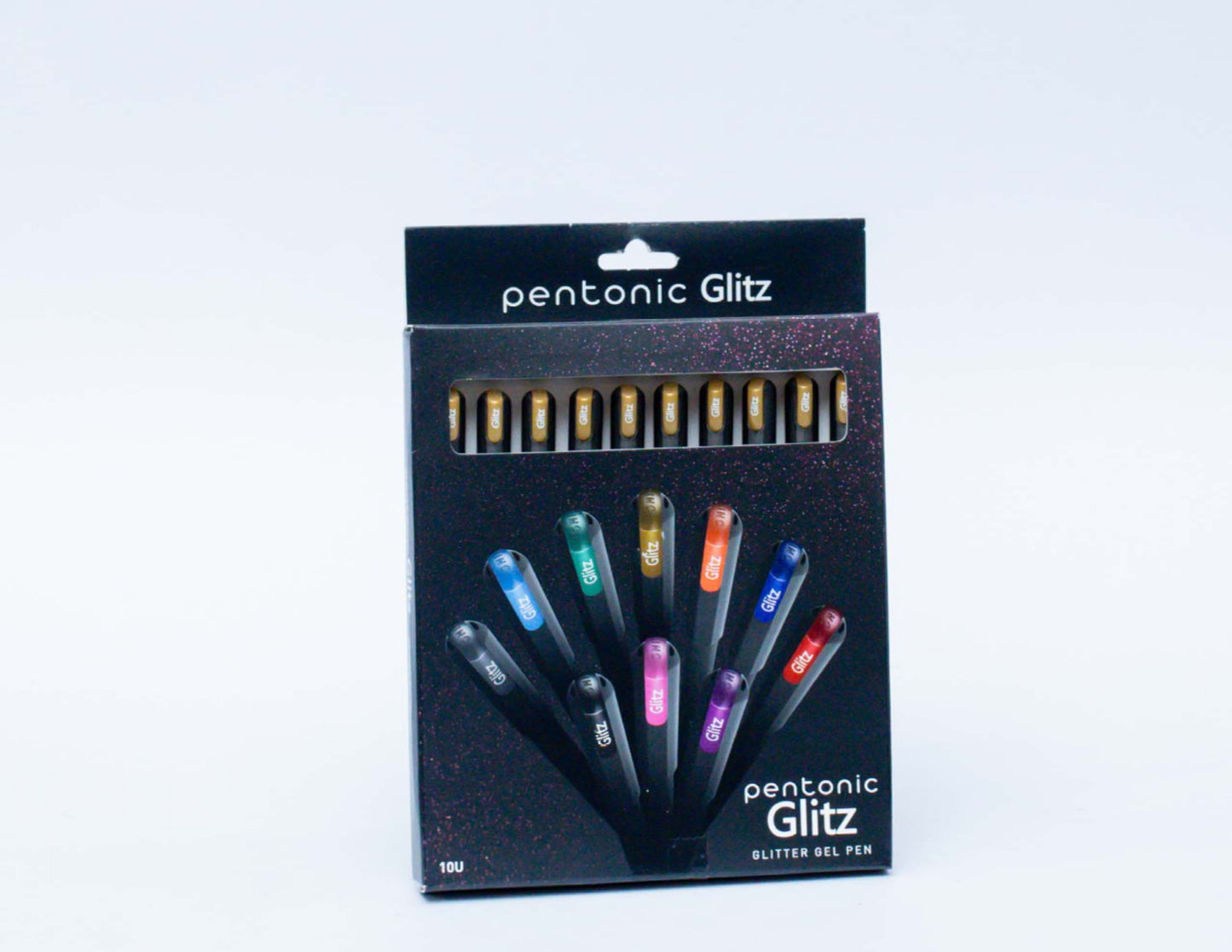 Pentonic Glitz Glitter Gel Pen (Pack of 10)