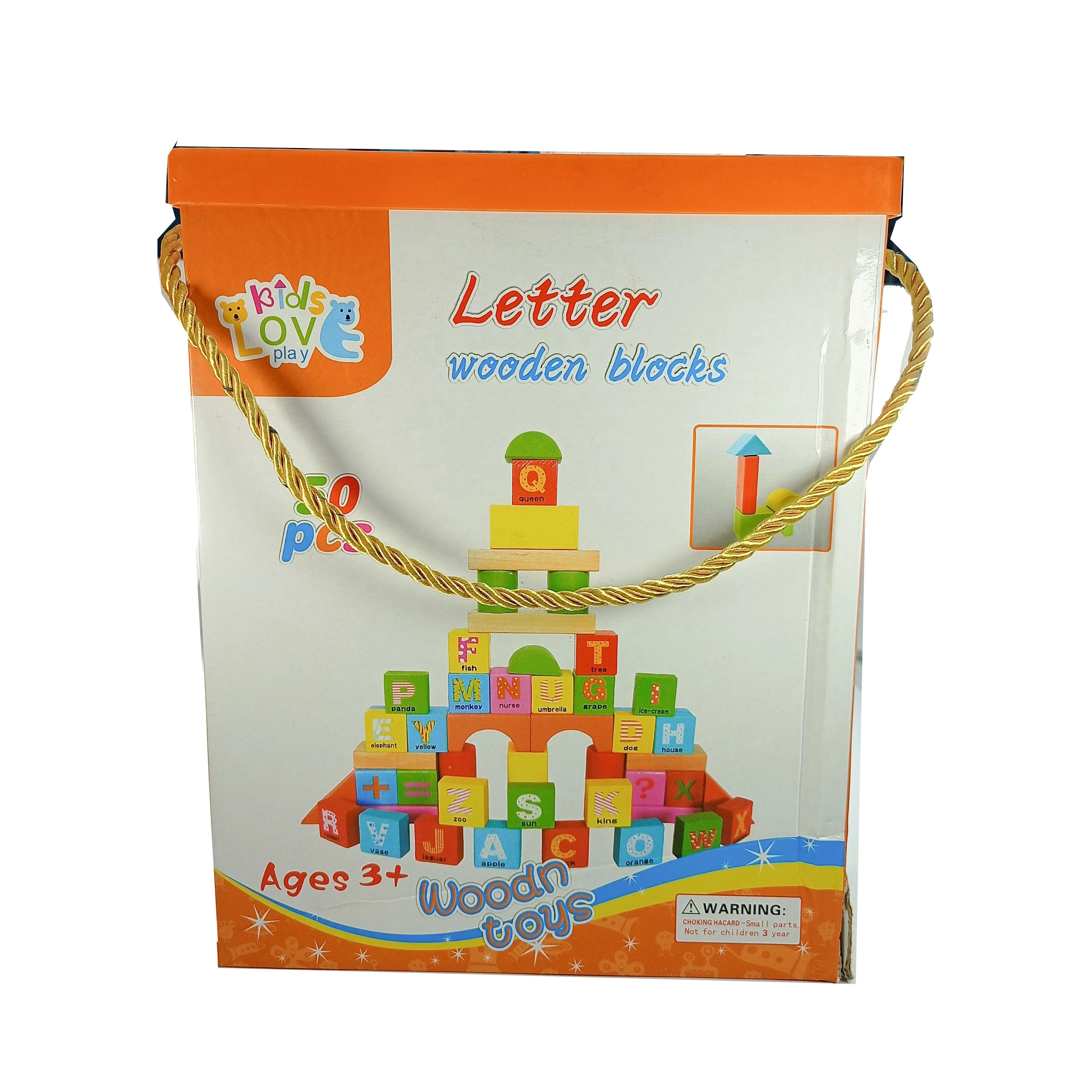 Letter Wooden Blocks