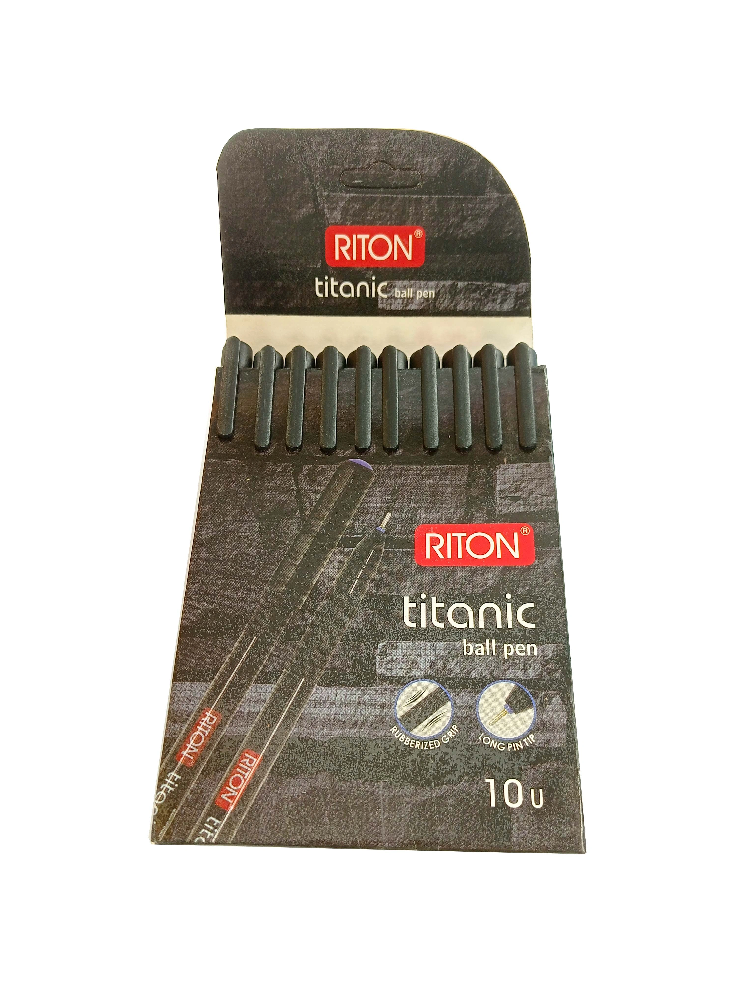 Riton Titanic Ball Pen (Pack Of 10 Pcs)
