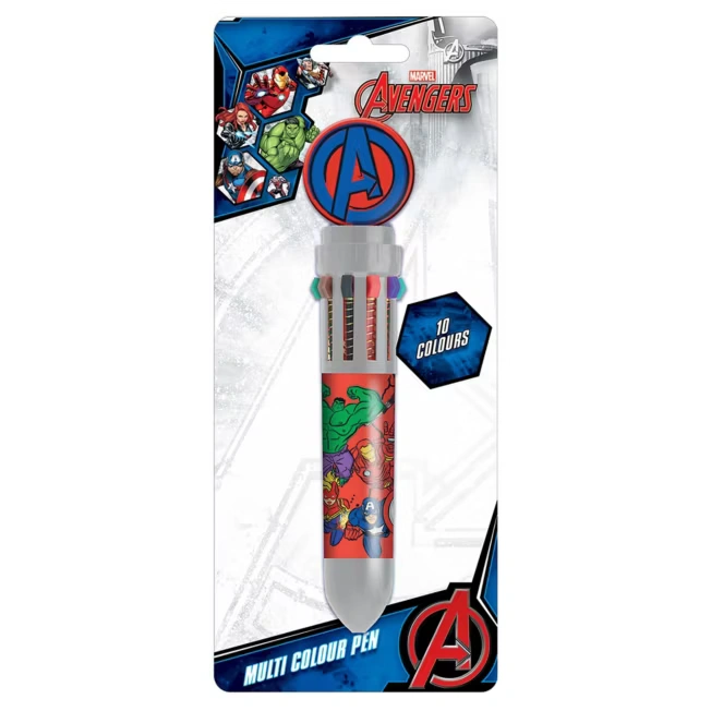 Multicolor Avengers Ink Pen Z621