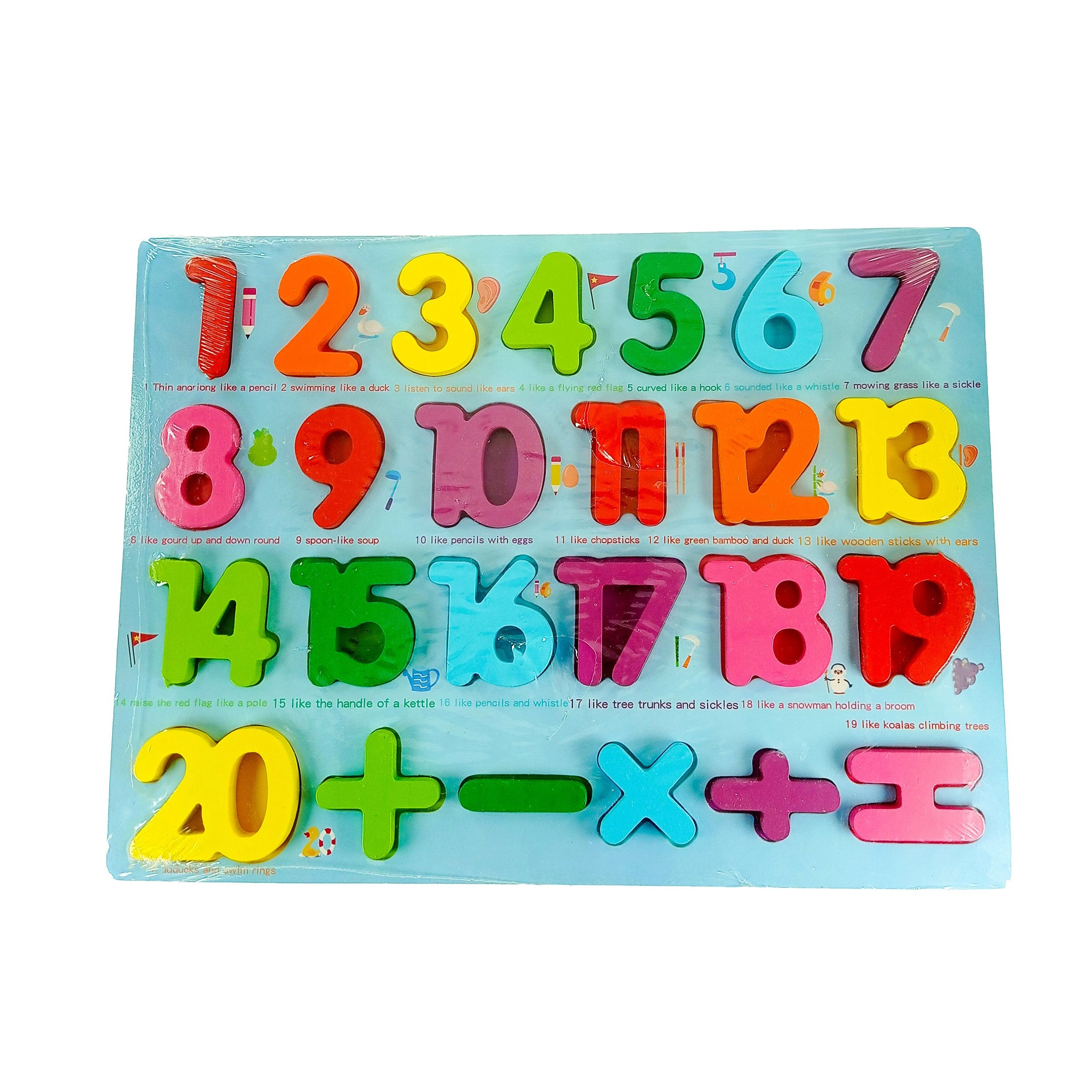 Number Wooden Block