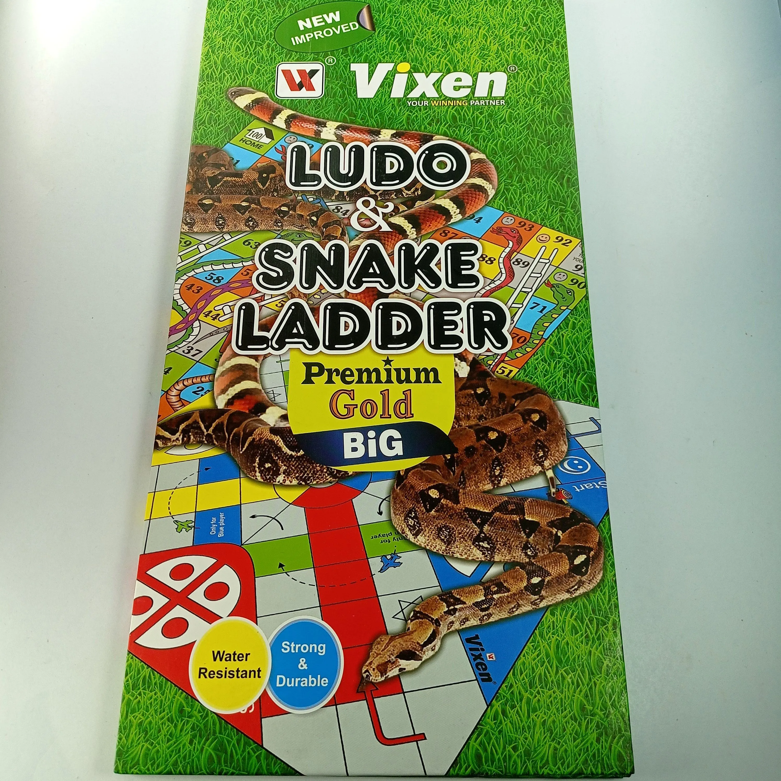 Vixen ludo Snake Ladder Premium Gold Big