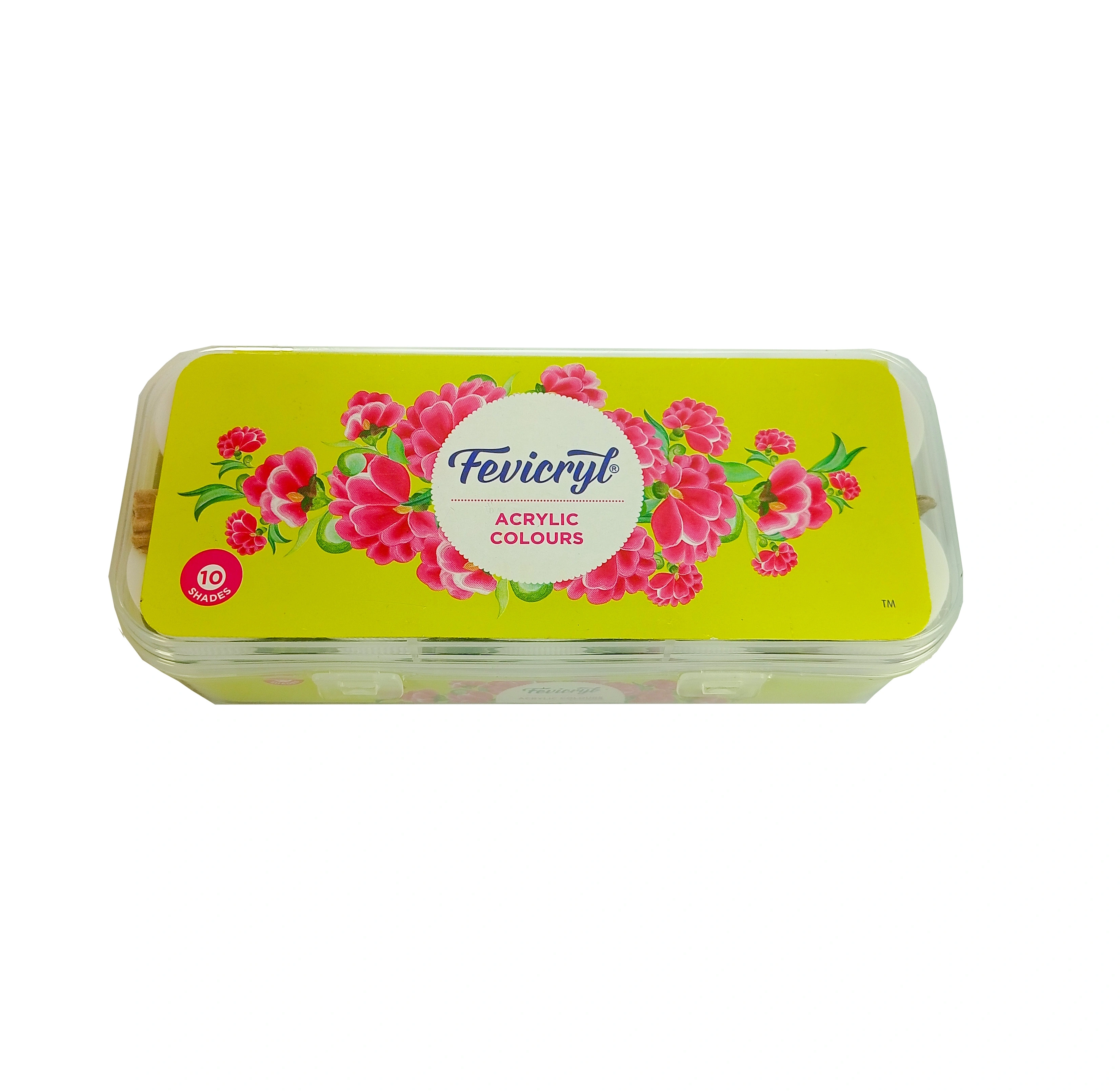 Fevicryl Acrylic Colours Set 10 shades
