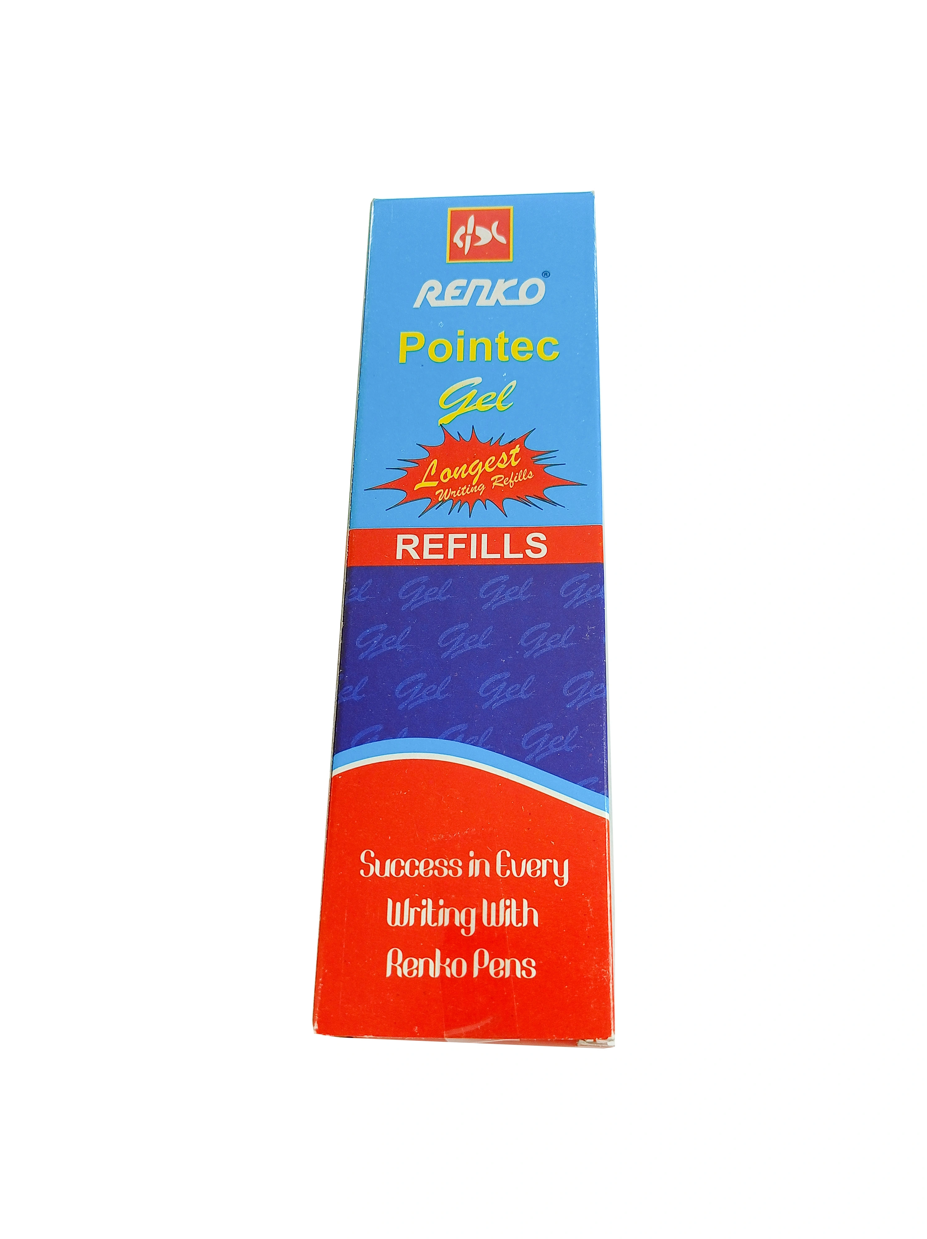 Renko Gel Pen Refill Blue (Pack Of 10 Pcs)