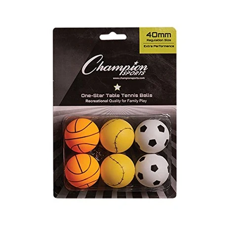 Vixen Table Tennis Ball (Box Of 6 Pcs) 40mm