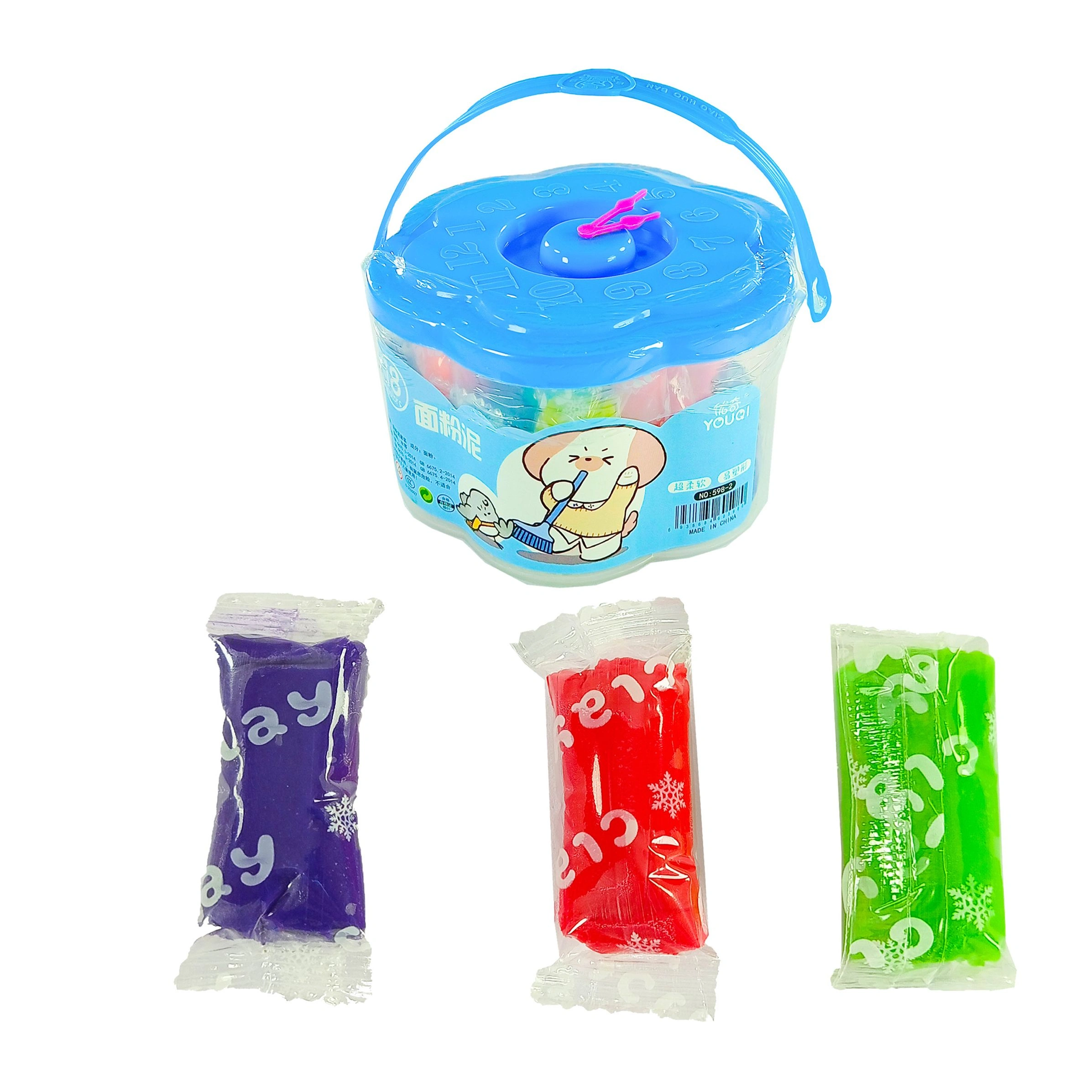 YOUQI Colour Clay With 18 Different Colours No.598-2 (Pack Of 12 Pcs)