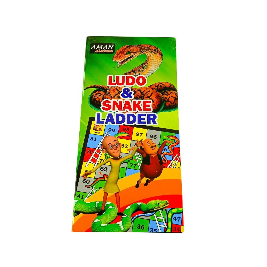Aman Schoolmate small Ludo & Snake Ladder