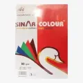 Multicolor Sinar Color Preminium Color Copy Paper A4 (210 X 297Mm) 250 Sheets Pack