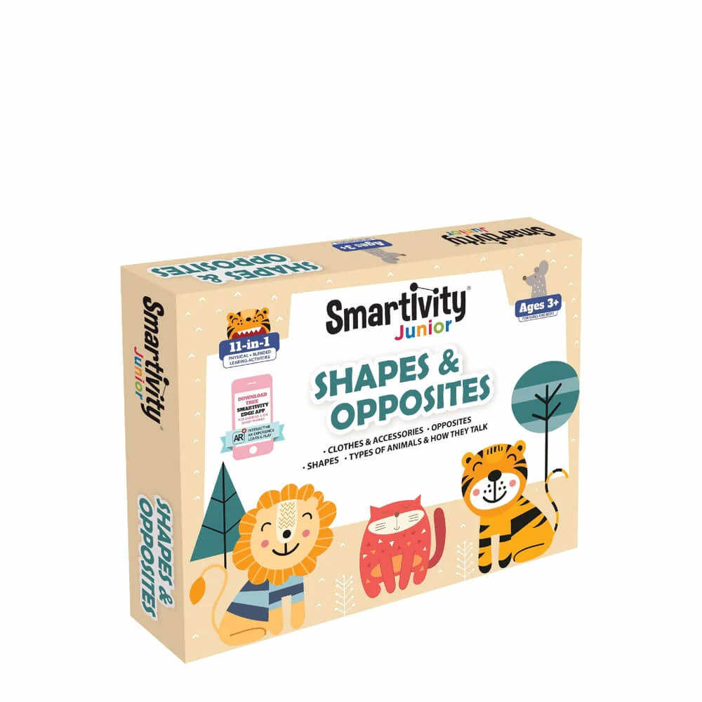 Smartivity junior shapes and opposites