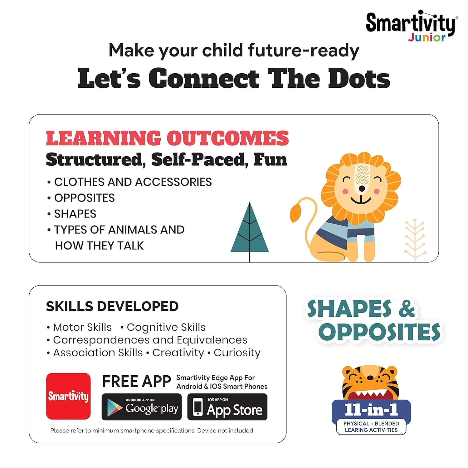 Smartivity junior shapes and opposites