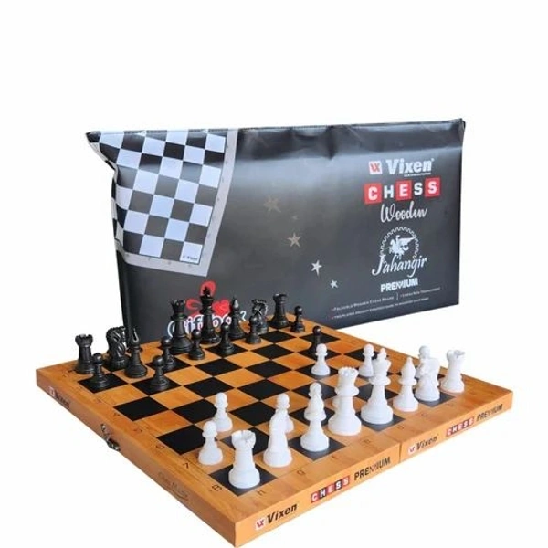 Vixen Wooden Chess & chinese checker GiftPack
