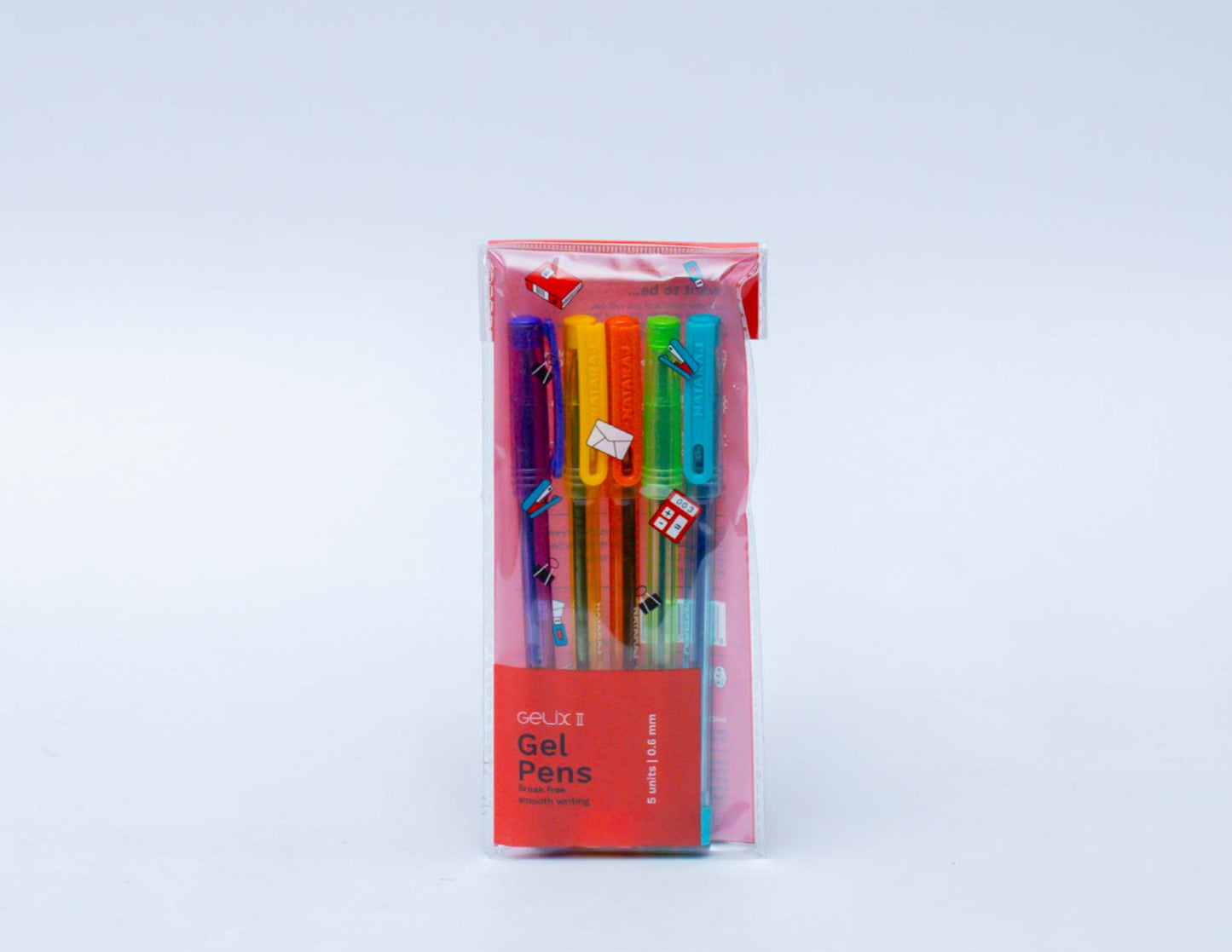 Nataraj Gelix II Gel Pen (Pack of 5)