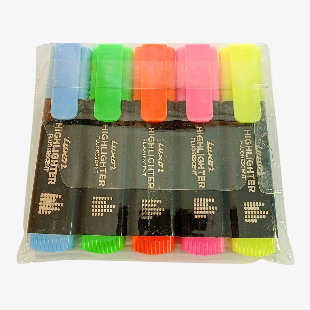 Luxor Highlighter Pack Of 5 Pcs