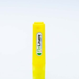 Flexliner Neon Highlighter | Chisel Tip for Precision Highlighting | Bright Yellow | Quick Dry Ink | Smudge Resistant | Pack of 1