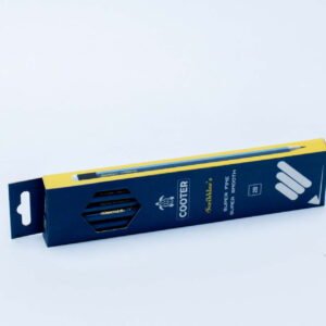 Cooter Scribbles 2B Graphite Pencils Box Pack | Super Dark 2B Lead | Smooth Writing & Drawing | Comfortable Grip | Easy Sharpening | Pack of 10 Pencils | Blue