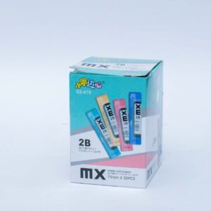 MX 2B Mechanical Pencil Lead Refills | 0.5mm Lead | Smooth Dark Writing | 20 Leads Per Tube