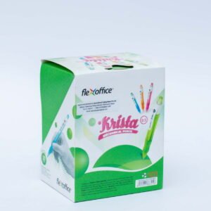 Flexoffice Krista 0.5mm Mechanical Pencil Display Box | Smooth Writing | Fine Point | Student & Office Use