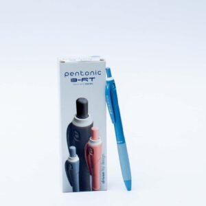 Pentonic BRT electric toothbrush packaging with a blue toothbrush on a white background