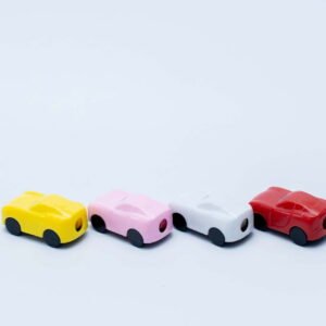 Mini Car Shape Pencil Sharpener | Fun Toy Design Sharpener for Kids | Assorted Colors