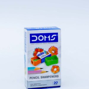 DOMS Pencil Sharpener Single Hole | Smooth & Break-Free Sharpening